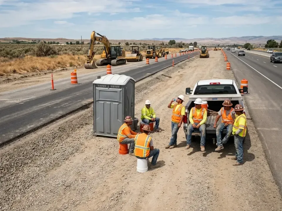 highway-road-construction-crew-007 — frequently asked questions, Porta Potty and Restroom Rentals in Early, TX